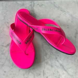Balenciaga Pink Sandals
